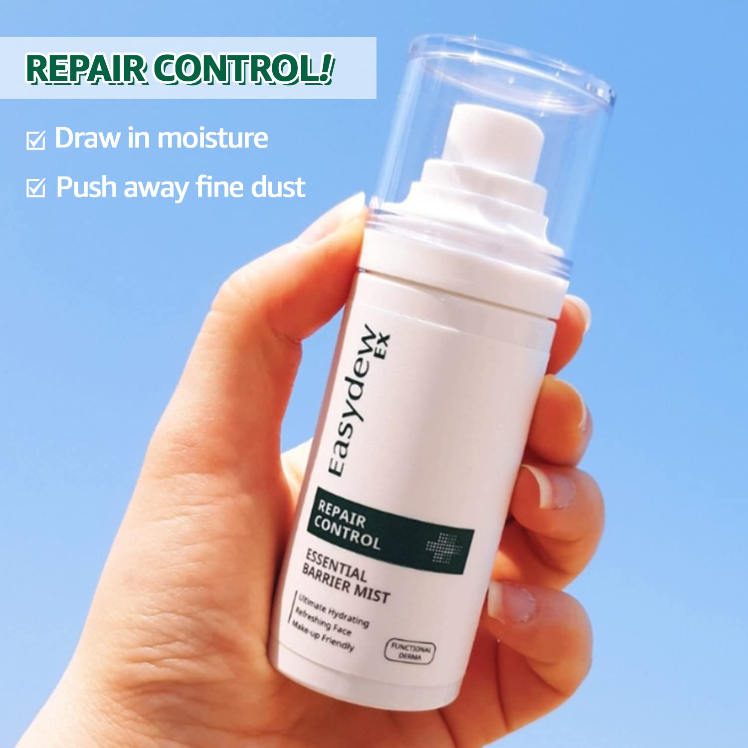 Easydew EX Repair Control Essential Barrier Mist with EGF, HDC